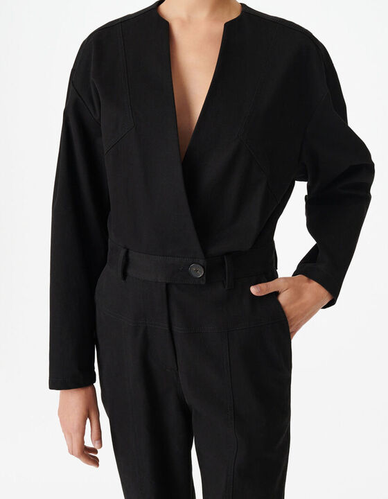 VALENCIA V-NECK JUMPSUIT